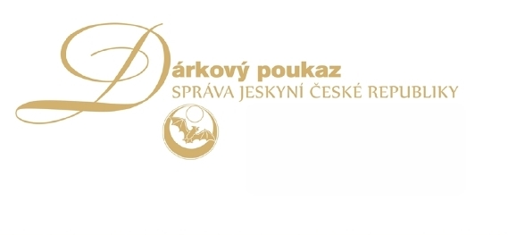 dárkový poukaz do jeskyní -  obal