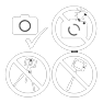 foto jen bez blesku, stativu či selfie tyče