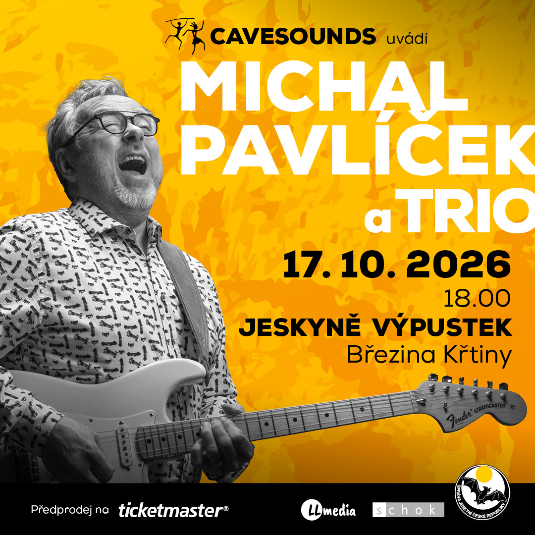 Michal Pavlíček a Trio ve Výpustku 17. 10. 2026