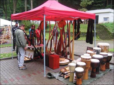 Didgeridoo v jeskyni Výpustek 2013