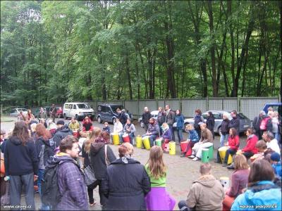 Didgeridoo v jeskyni Výpustek 2013
