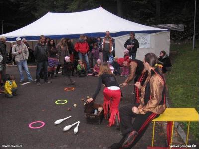 Didgeridoo v jeskyni Výpustek 2013