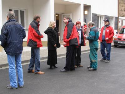 Slavnostní otevření jeskyně Výpustek, březen 2008