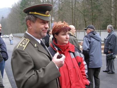 Slavnostní otevření jeskyně Výpustek, březen 2008
