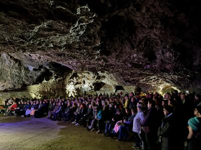 Pocta Haně Hegerové v jeskyni Výpustek, 11. 4. 2026